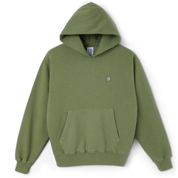 Polar Skate Co Hoodie Patch Heather Green